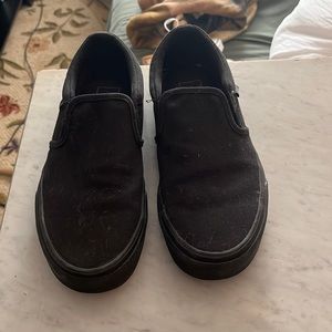 Vans Slip Ons Black